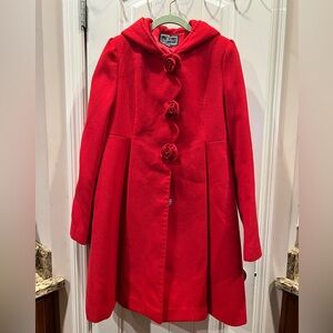 Rothschild Red Girls Sz XL 16 Dress Coat